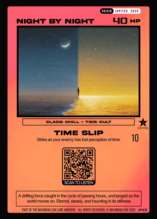 Night by Night trading card